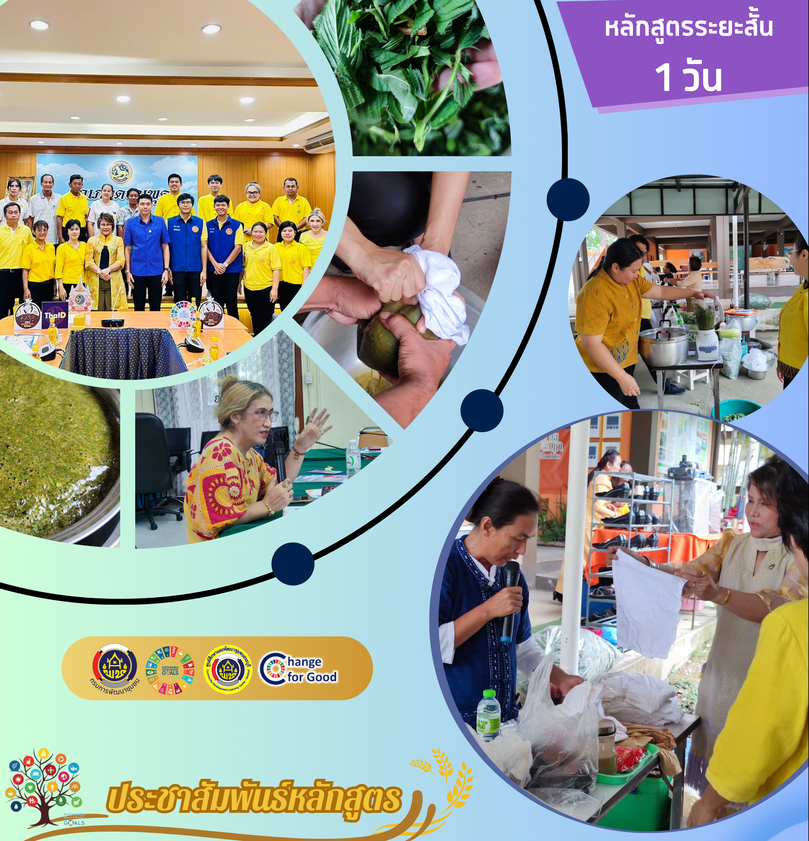 ศพช.สระบุรี ขอประชาสัมพันธ์หลักสูตร "อนุรักษ์และใช้ประโยชน์ทรัพยากรท้องถิ่น" 🌳🌻 Copy